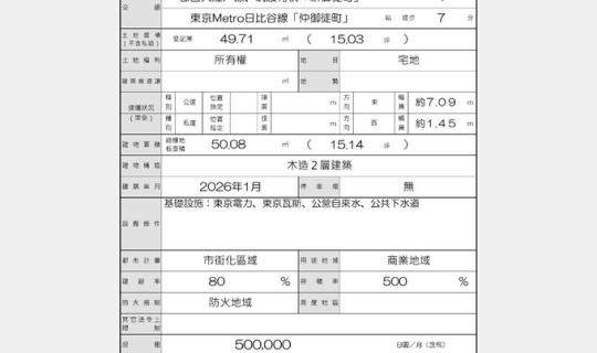 坪數資訊
