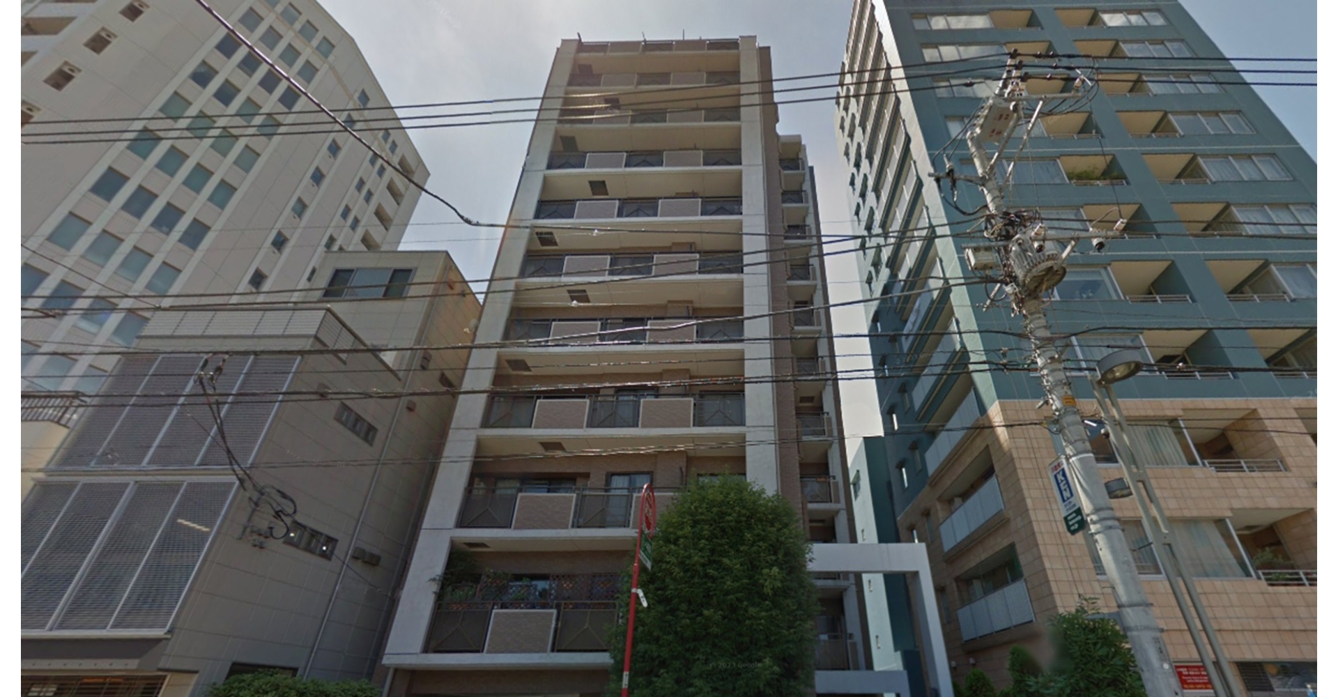 1.建物外観_朝日シティパリオ高輪台A館8階 1920 - 磐石亞日