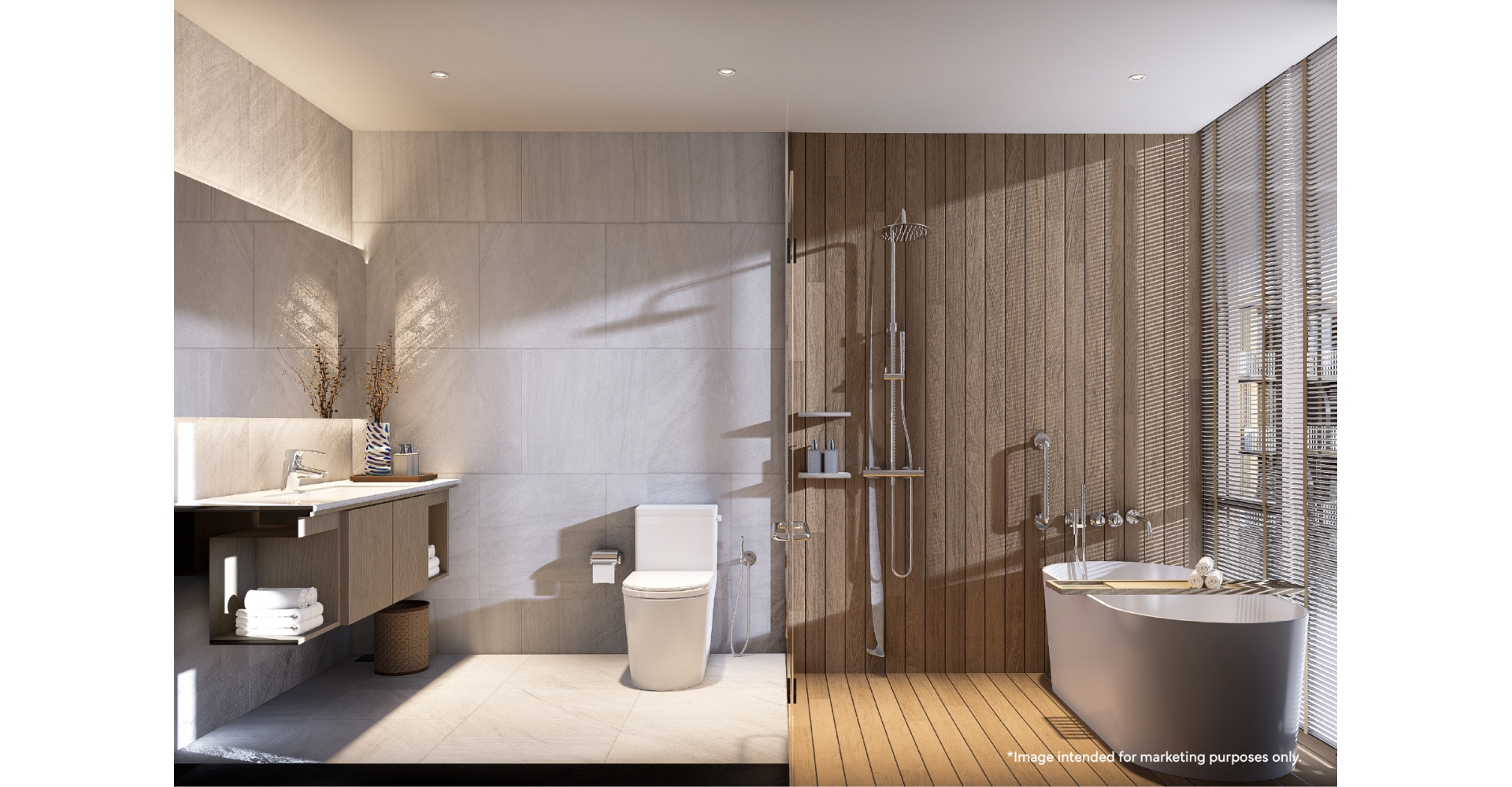 2BR_Master Bathroom - Nanticha