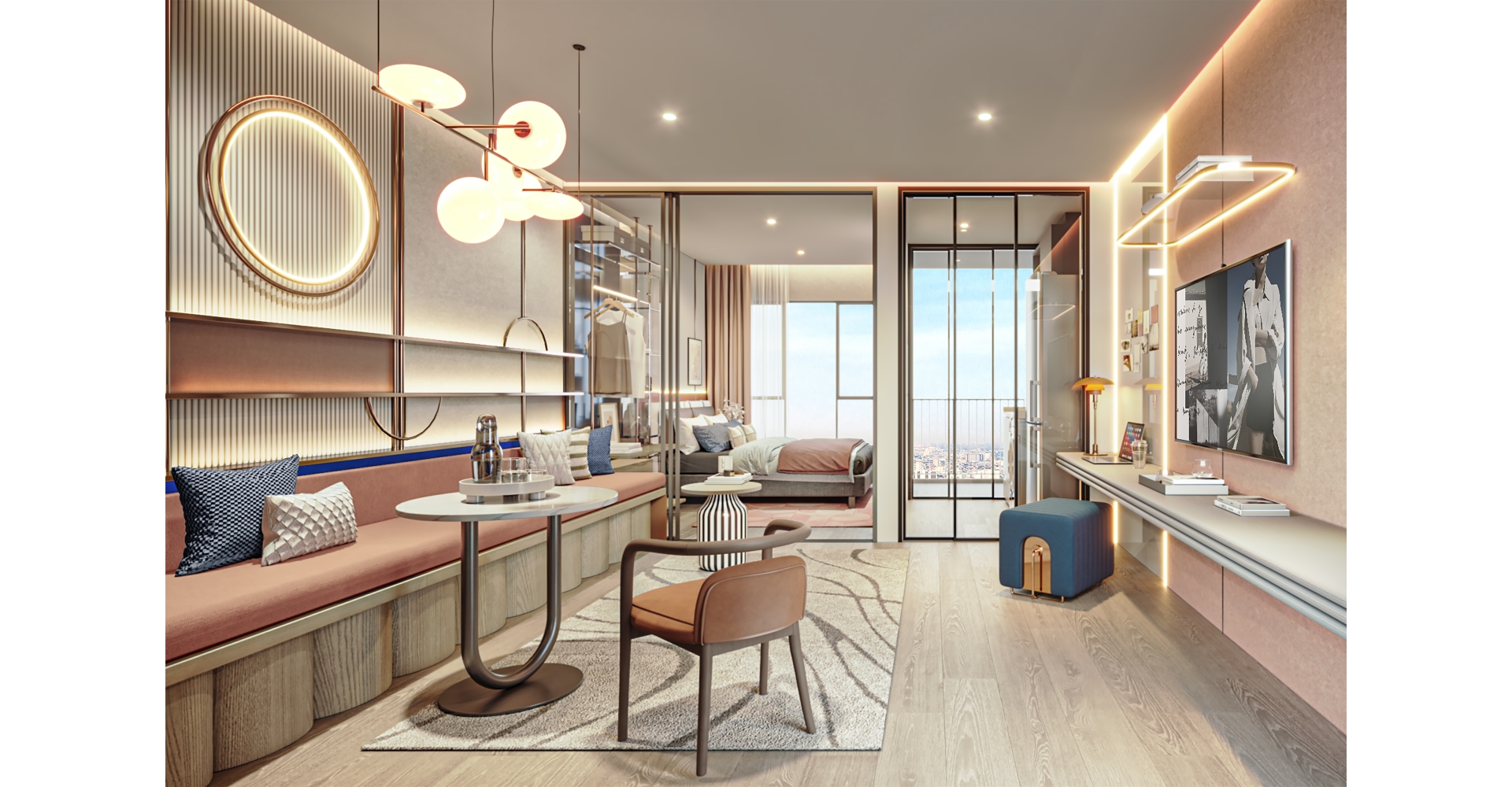 大都會國際房產-泰國 Aspire Onnut-室內空間2 - Jennifer WANG