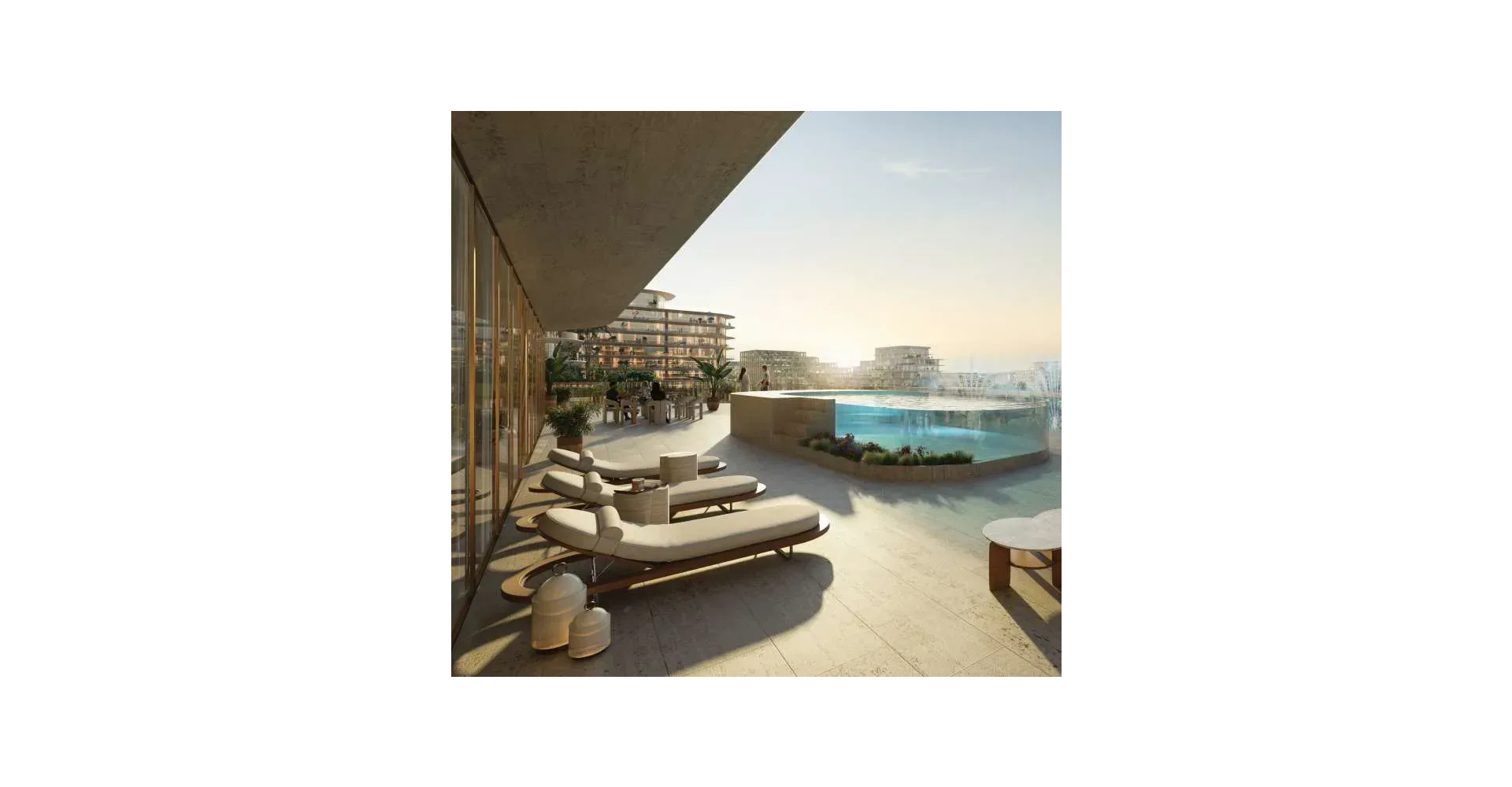Aldar Mandarin Oriental Residences陽台 - Bryan Lin