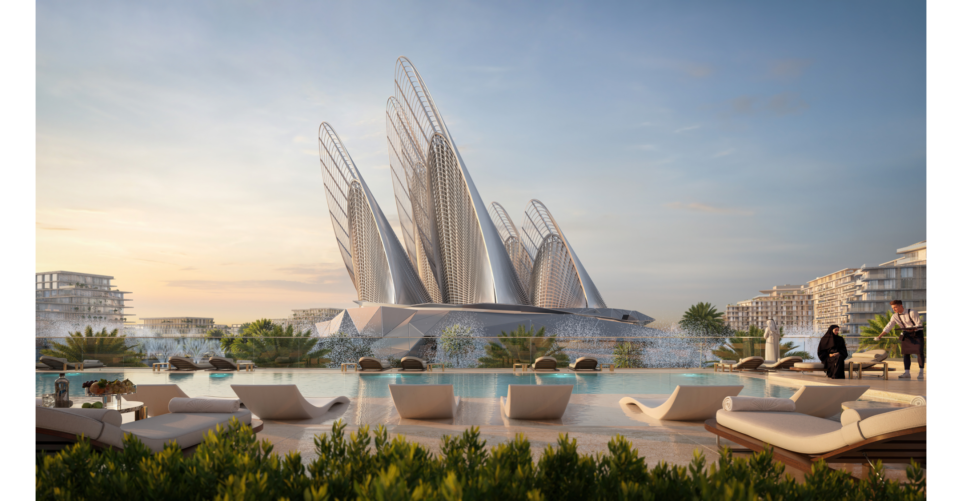 Aldar Mandarin Oriental Residences泳池 - Bryan Lin